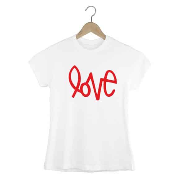 Camiseta Entallada Love